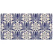 Podkładki na biurko - Mata z nadrukiem na biurko Niebieski wzór 120x60 cm, Dywanomat - miniaturka - grafika 1