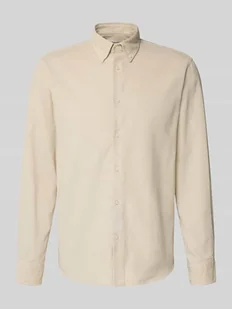 Koszula sztruksowa o kroju regular fit z czystej bawełny model ‘DANNI’ - Koszule męskie - miniaturka - grafika 1