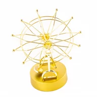 Dekoracje domu - Kołyska Newtona Diabelskie Koło Złote Wahadło - miniaturka - grafika 1