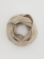 Czapki damskie - Reserved - Dzianinowy komin - brązowy - miniaturka - grafika 1