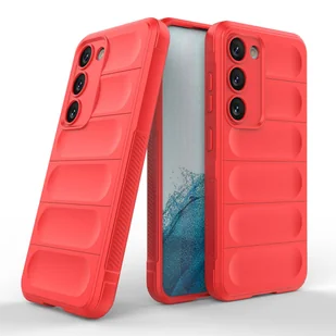 Magic Shield Case etui do Samsung Galaxy S23+ elastyczny pancerny pokrowiec czerwone - Etui i futerały do telefonów - miniaturka - grafika 20