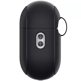 Etui ochronne na słuchawki Spigen Silicone Fit Strap do Apple AirPods Pro 1/2 czarny/black ACS05479 - Akcesoria do słuchawek - miniaturka - grafika 2