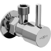 Zawory i kraniki - Mexen R1 zawór kątowy do baterii 1/2"x3/8", chrom - 79970-00 - miniaturka - grafika 1