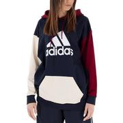 Bluzy sportowe damskie - Bluza adidas Essentials Colorblock HN5447 - multikolor - Adidas - miniaturka - grafika 1