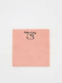 Czapki dla dzieci - Reserved - Komin z haftem Hello Kitty - brzoskwiniowy - miniaturka - grafika 1