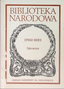 Norwid Vade mecum - Poezja - miniaturka - grafika 1