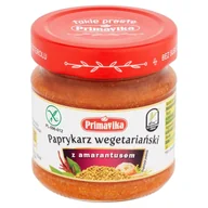 Produkty wegańskie i wegetariańskie - Primavika Paprykarz wegetariański z amarantusem 160g 888E-900D5 - miniaturka - grafika 1
