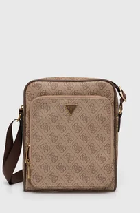 Guess saszetka MILANO kolor beżowy HMMILO P4260 - Torby męskie - miniaturka - grafika 1