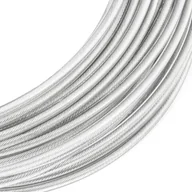 Żeglarstwo - Lina Linka stalowa NIERDZEWNA INOX Kwasoodporna PCV 2/3mm 7x7 150m LINKA - miniaturka - grafika 1