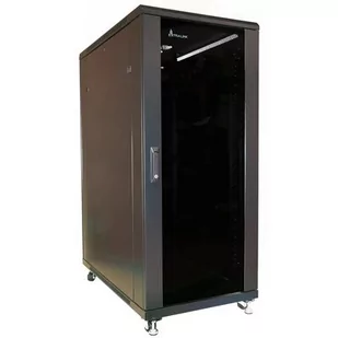 ExtraLink 32U 600X1000 STANDING RACKMOUNT CABINET BLACK - Patchcordy - miniaturka - grafika 2