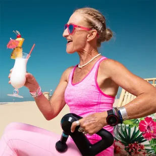 GOODR okulary przeciwsłoneczne THE OGs Flamingos on a Booze Cruise - Pływanie - miniaturka - grafika 5