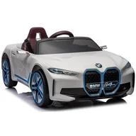 Pojazdy elektryczne dla dzieci - Samochód dla dziecka ENERO BMW I4 Biały - miniaturka - grafika 1