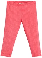 Legginsy - Koton Dziewczęce legginsy z nadrukiem Capri Cotton, Różowy wzór (2 d5), 9-10 Lat - miniaturka - grafika 1
