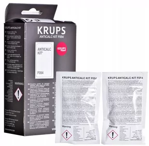 Odkamieniacz ekspresu KRUPS F054 2x 40g + TEST - Akcesoria i części do ekspresów do kawy - miniaturka - grafika 1