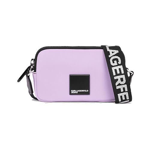 KARL LAGERFELD JEANS Women's Box Logo Mini Crossbody, lawendowy.