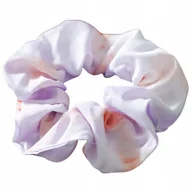 Ozdoby do włosów - Gumka do Włosów Fioletowa Scrunchie Ombre Pudrowa Bezpieczna i Wygodna - miniaturka - grafika 1