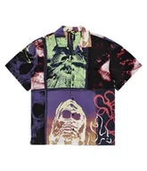 Koszule męskie - Vans Koszula Męska Prospect Collage Woven Shirt in Parisian Night VN000M1DJDU1 L - miniaturka - grafika 1