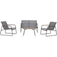 Meble ogrodowe - Patio Zestaw mebli ogrodowych Harlem 47561 Antracyt - miniaturka - grafika 1