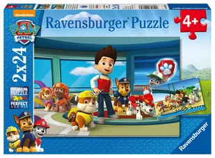 Ravensburger Puzzle Psi Patrol Prubble i przyjaciele 2 x 24 el 090853 - Puzzle - miniaturka - grafika 2