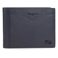 Portfele - Pepe Jeans Kurtka Portfel z portmonetką niebieski 12,5x9,5x1 cm Skóra by Joumma Bags, Niebieski, Talla única, Portfel z portfelem - miniaturka - grafika 1