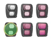 Akcesoria do drona - 6 regulowanych filtrów Sunnylife do DJI AIR 3 MCUV+CPL+ND4/8/16/32 - miniaturka - grafika 1