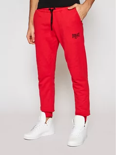 Spodnie męskie - Everlast Spodnie dresowe 789610-60 Czerwony Regular Fit - grafika 1