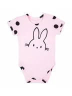 Body dla niemowląt - Niemowlęce body z krótkim rękawem Nicol,r.74 - miniaturka - grafika 1