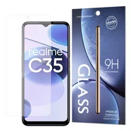 Szkła hartowane na telefon - Tempered Glass szkło hartowane 9H Realme C35 (opakowanie – koperta) - miniaturka - grafika 1