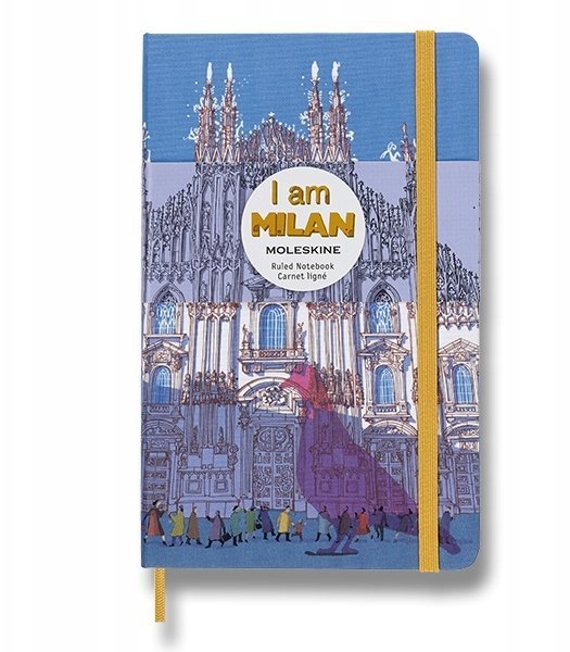 Moleskine Notatnik MOLESKINE Mediolan, L, 13x21cm, w linie, edycja limitowana