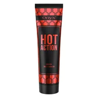 Balsamy i kremy do opalania - Onyx, Hot Action, balsam brązujący, 150 ml - miniaturka - grafika 1