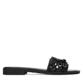 Klapki i japonki damskie - Klapki Just Cavalli 80RA3S83 ZSE38 Czarny - miniaturka - grafika 1