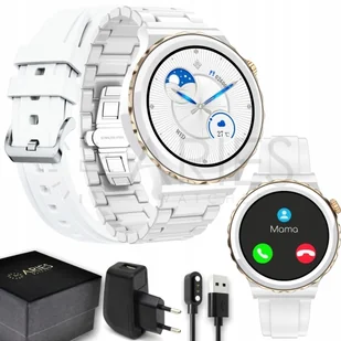 Aries Watches AW23 Pro Elegant Biały - Smartwatch - miniaturka - grafika 1