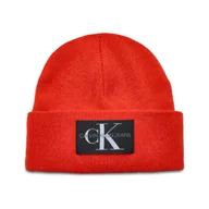 Czapki męskie - CALVIN KLEIN JEANS Czapka | z dodatkiem wełny i kaszmiru - miniaturka - grafika 1