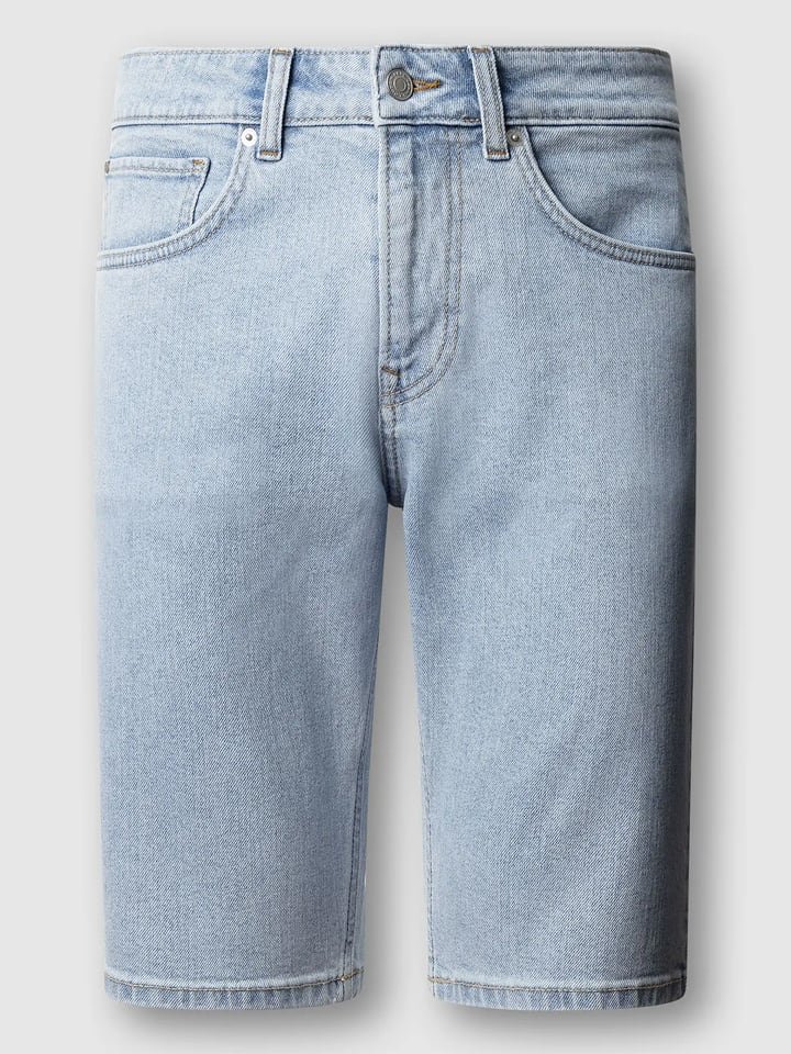Pepe Jeans Bermudy dżinsowe w kolorze błękitnym