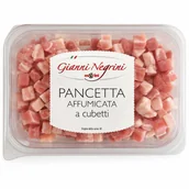 Pasztet i przetwory mięsne - Pancetta Affumicata a cubetti krojona w kostkę 80g - Gianni Negrini - miniaturka - grafika 1