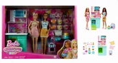 Lalki dla dziewczynek - Barbie kuchnia-pieczenie 2 lalki HJY94 - miniaturka - grafika 1