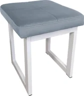 Taborety i hokery - Atos TABORET SOLID 45cm STOŁEK LOFT podstawa biała BL06 - miniaturka - grafika 1