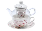 Zaparzacze i kawiarki - Tea for one z podstawką - miniaturka - grafika 1