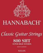 Struny gitarowe  - Hannabach Struny do gitary klasycznej serii 800 bardzo wysokie napięcie posrebrzane zestaw 3 wysokich tonów 652399 - miniaturka - grafika 1