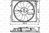 Układ chłodzenia - akcesoria - Wentylator, chłodzenie silnika Valeo 696881 - miniaturka - grafika 1