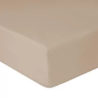 Prześcieradła - Matex Wysokie prześcieradło Jersey Premium z gumką beżowe 220x200x30 cm mx-220-pjp-016-30 - miniaturka - grafika 1