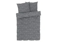 Pościel - LIVARNO home Pościel z bawełny satynowej, 220 x 200 cm (Szary) - miniaturka - grafika 1