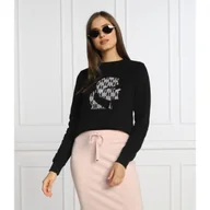 Bluzy damskie - Karl Lagerfeld Bluza | Regular Fit - miniaturka - grafika 1