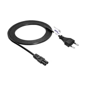 Kable - Kabel zasilający ósemka miedziany 3.0m Akyga AK-RD-02C IEC C7 / CEE 7/16 - miniaturka - grafika 1