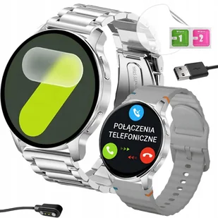 Smartwatch męski Watch 7 PRO PL MENU ROZMOWY SMART WATCH SILVER - Smartwatch - miniaturka - grafika 1