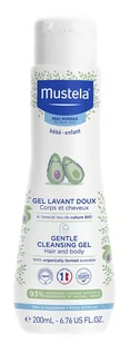 Mustela Bebe Enfant żel delikatny do mycia włosów i ciała 200 ml 7066802 - Balsamy i oliwki dla dzieci - miniaturka - grafika 1