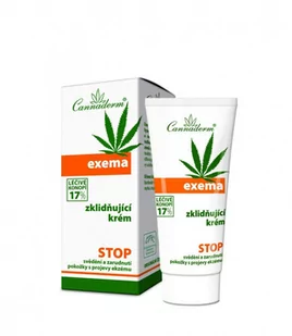 Cannaderm Krem konopny na egzemę z obniżonym pH 4,7 Exema 50g Cannaderm Cad04 - Żele i maści lecznicze - miniaturka - grafika 1