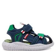 Buty dla chłopców - Kapcie Garvalin 252877 M Granatowy - miniaturka - grafika 1