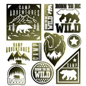 Pasmanteria - Naprasowanki na ubrania dla dzieci camp - miniaturka - grafika 1