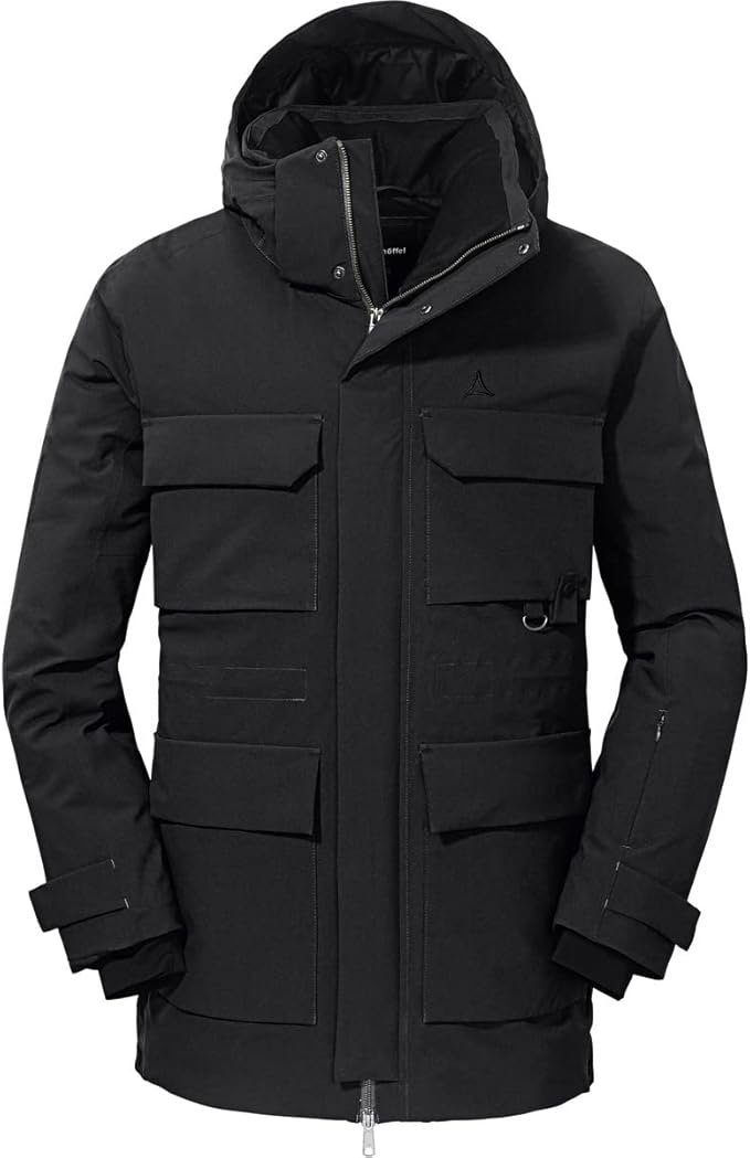 Męska kurtka puchowa Schoffel 50/L czarna